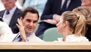 Rodžer Federer sa Mirfkom i decom na koncertu 