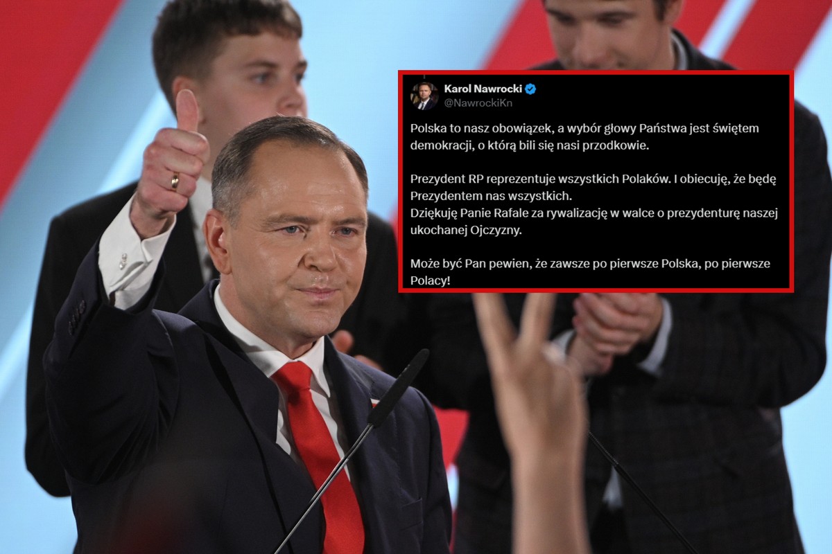 Nawrocki zwrócił się do Trzaskowskiego. "...Panie Rafale..."