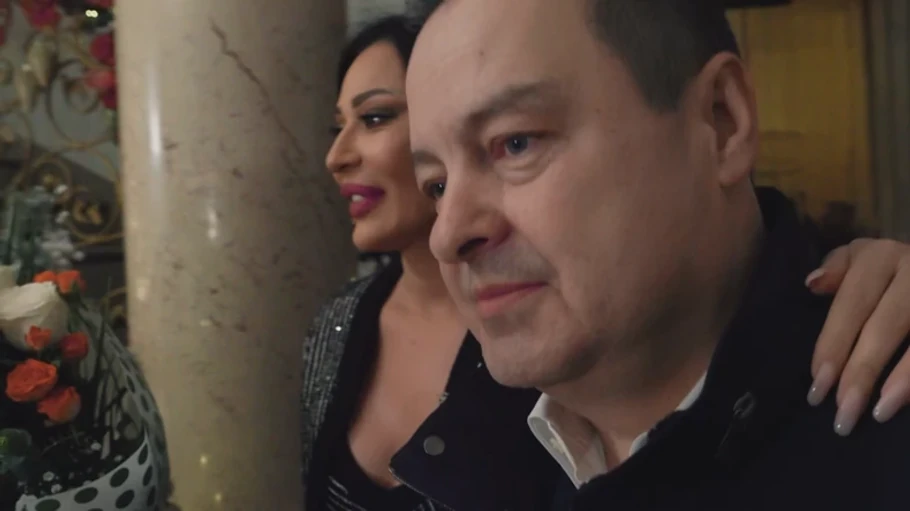 Svetlana Ražnatović Ceca i Ivica Dačić (Foto: Screenshot TV Blic)