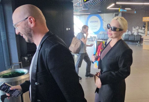Alen Dragosav i Maja Berović (Foto: Ringier/Aleksandar Dojkić)