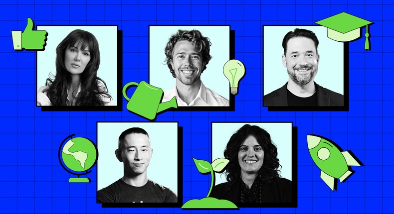 Courtesy of Ben Ling, Ann DeWitt, Meltem Demirors, Kevin Mahaffey, Alexis Ohanian, Ava Horton/BI