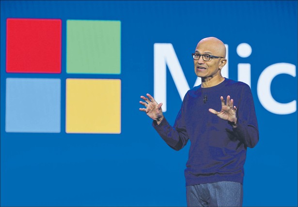 Prezes Microsoftu Satya Nadella. Firma rozwija pakiet benefitów o terapię dysforii płciowej, ale i o pomoc w leczeniu raka