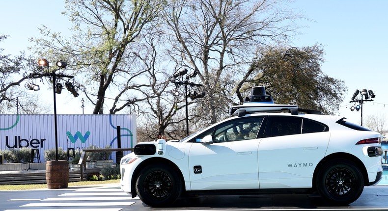 Waymo said it's partnering with Toyota to explore bringing its autonomous driving technology to personally owned vehicles.Robin Marchant/Getty Images for Uber and Waymo