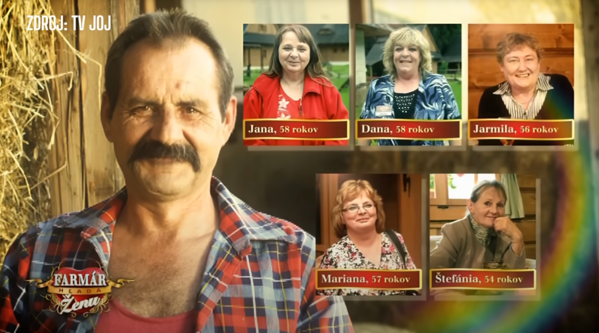 Štefan Paprčka sa stal známy vďaka šou Farmár hľadá ženu. 